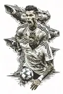 cr7 tattoo design idea