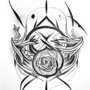 Revenge tattoo design idea
