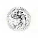 a sandworm from the movie dune tattoo design idea