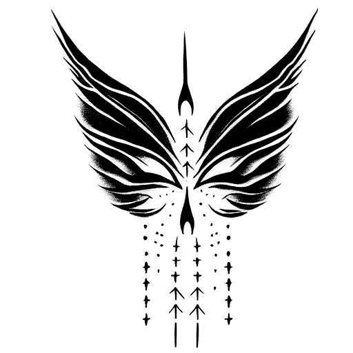Lucifer's last tear tattoo design idea