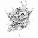 wedding anniversary tattoo design idea