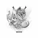 wedding anniversary tattoo design idea