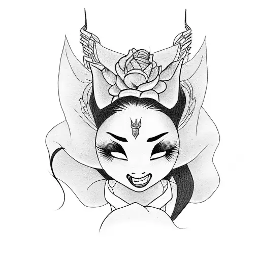 mulan small tattoo with her having tattoos tattoo design idea