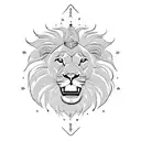 sri Lanka flag lion tattoo design idea
