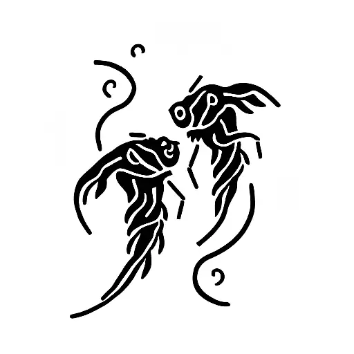 Scorpio and Pisces tattoo design idea