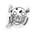 Luffy  tattoo design idea