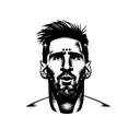 Messi tattoo design idea