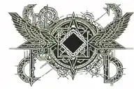 a person who fights for freedom and a people who cry on them, I miss my best ages but I'm here living alive alone tattoo design idea