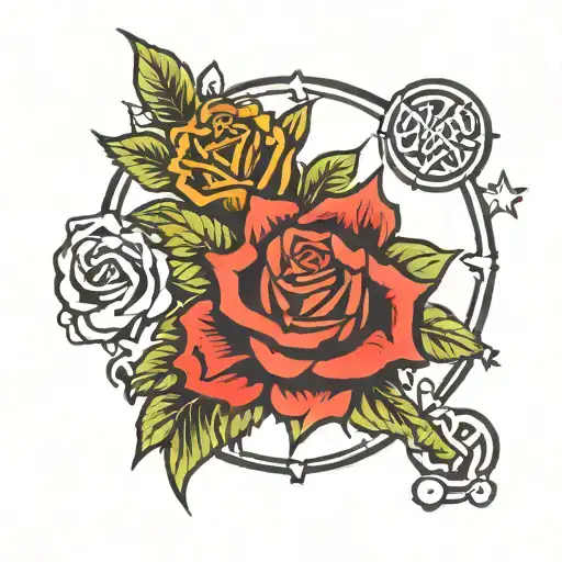 blink 182 logo, fall out boy logo  tattoo design idea