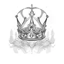 King's Crown tattoo design idea