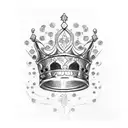 Queen's Crown tattoo design idea