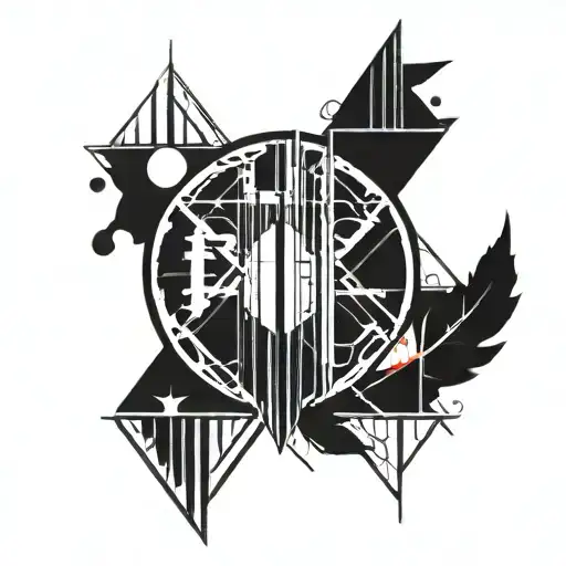 Disney Elsie ogham writing tattoo design idea