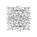 Matrix computer code with the numbers 5055 tattoo design idea