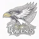 baltimore ravens logo tattoo design idea