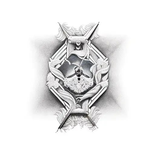 cristos  tattoo design idea