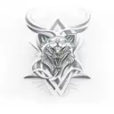 cristos  tattoo design idea