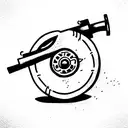 cannon tattoo design idea