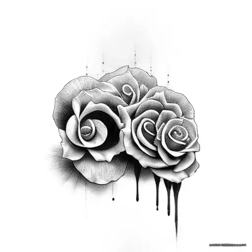 silence for fingers write tattoo design idea