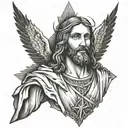 Design tattoos of Jesus Christ tattoo design idea