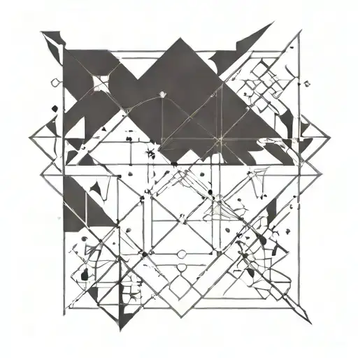 Taurus Sagittarius arrow tattoo design idea
