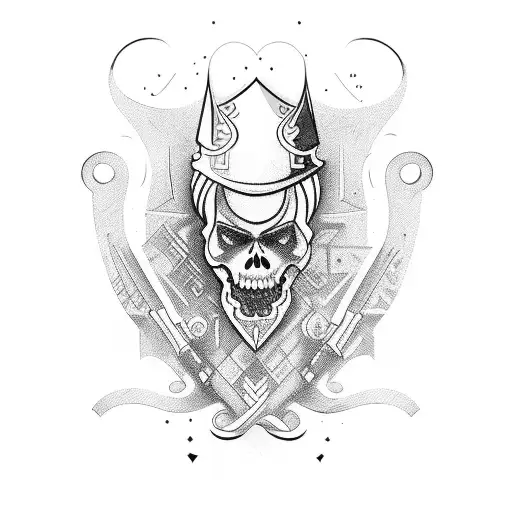 mafia tattoo design idea