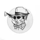 mafia family tattoo design idea