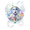 alice in wonderland tattoo design idea