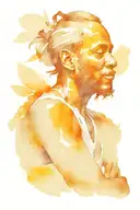 haitian philosopher tattoo design idea