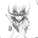 Bleach anime with weapons around tattoo design idea