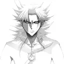 Bleach anime with weapons around tattoo design idea