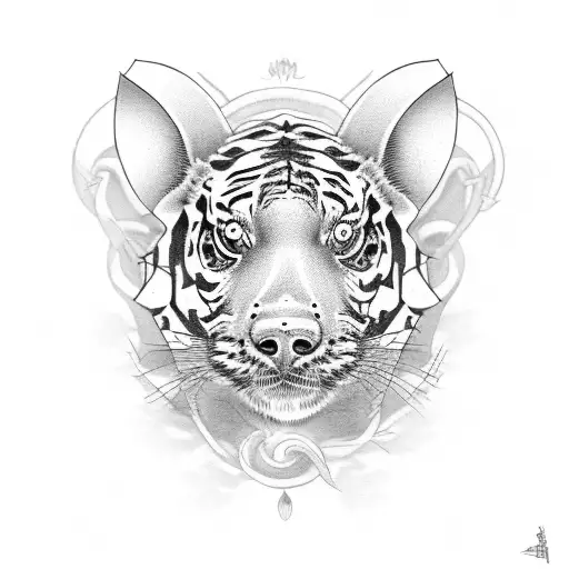 A shoulder tattoo with a Rat, pig, tiger, dog, snake. They are t tattoo design idea