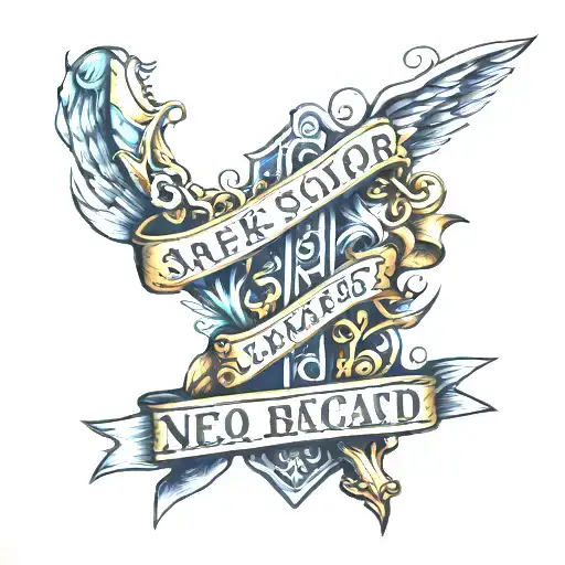 Street Sign and Name Tattoo sleeve tattoo design idea