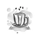 espresso tool tattoo design idea