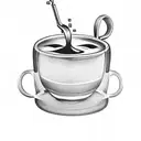 espresso tool tattoo design idea