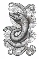 eels tattoo design idea