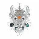 Taurus  tattoo design idea