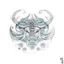 Taurus  tattoo design idea