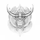 Taurus  tattoo design idea