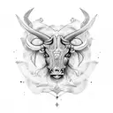 Taurus  tattoo design idea
