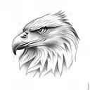 Dog paw, Eagle tattoo design idea