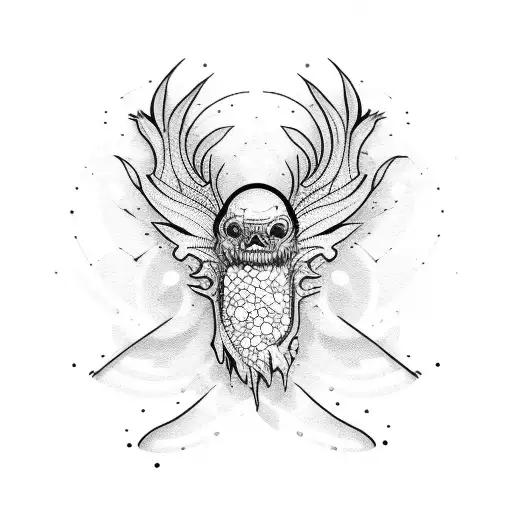 flea comic tattoo design idea