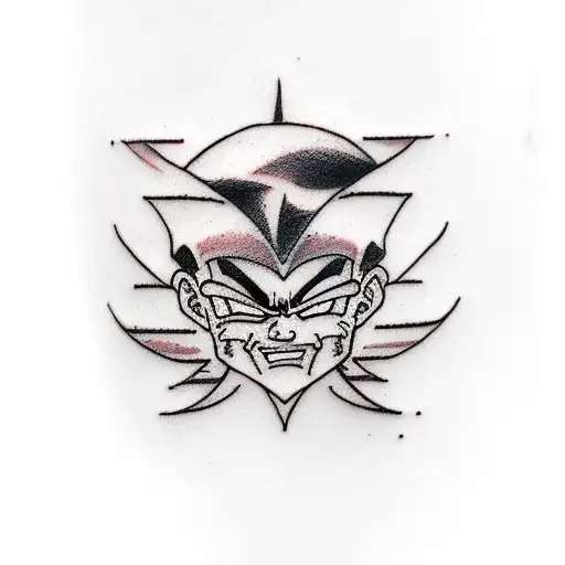 Gohan tattoo design idea