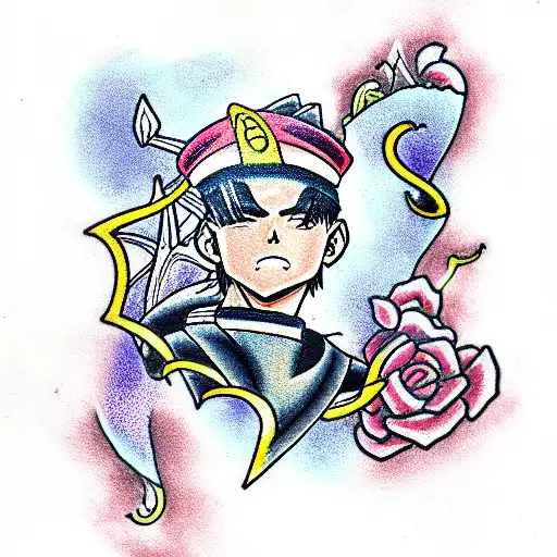 anime tattoo design idea