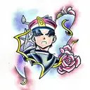 anime tattoo design idea