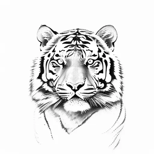 tiger, Walter, Geographic  tattoo design idea