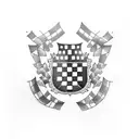 croatian flag tattoo design idea