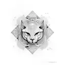 molécule ketamine tattoo design idea