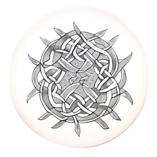 Celtic Knot tattoo design idea