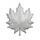 Maple Leaf tattoo design idea