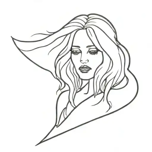 landslide Fleetwood Mac tattoo design idea